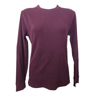 Vince Long Sleeve Top in Rich Burgundy